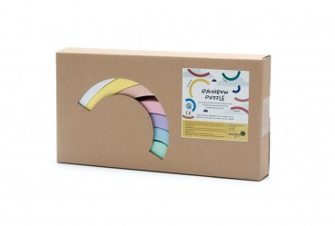 pastel rainbow packaging
